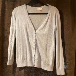 Basic baby blue cardigan
